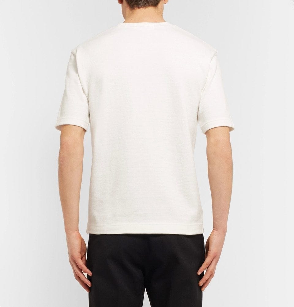 Block Panelled Cotton T-Shirt - Image 2